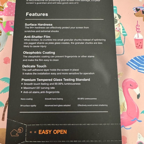 Tempered Glass Screen protector Iphone 11/XR 6.1 inch 3 pack - Picture 4 of 5